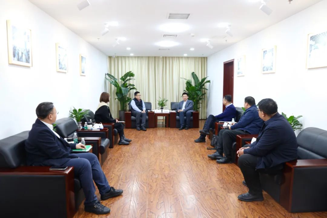 夏闻迪董事长会见固始会展行业协会王杰会长一行开展合作交流